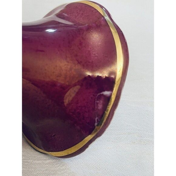 Royal Sealy China Double Handle Footed Cup Lusterware Dancing Couple Roses VTG - Picture 11 of 11